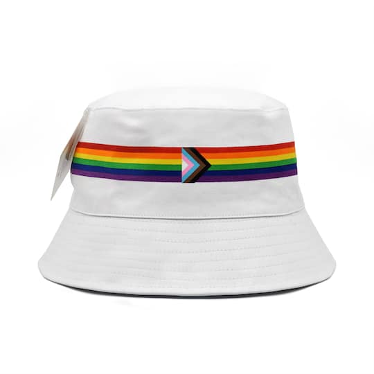Pride Progress Flag Adult Bucket Hat by Celebrate It™